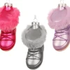 Christbaumschmuck Glas 8,5cm Winterstiefel Figur 1 Stück sortiert