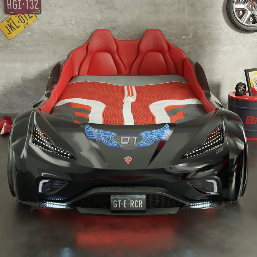 Cilek Autobett GTE Schwarz