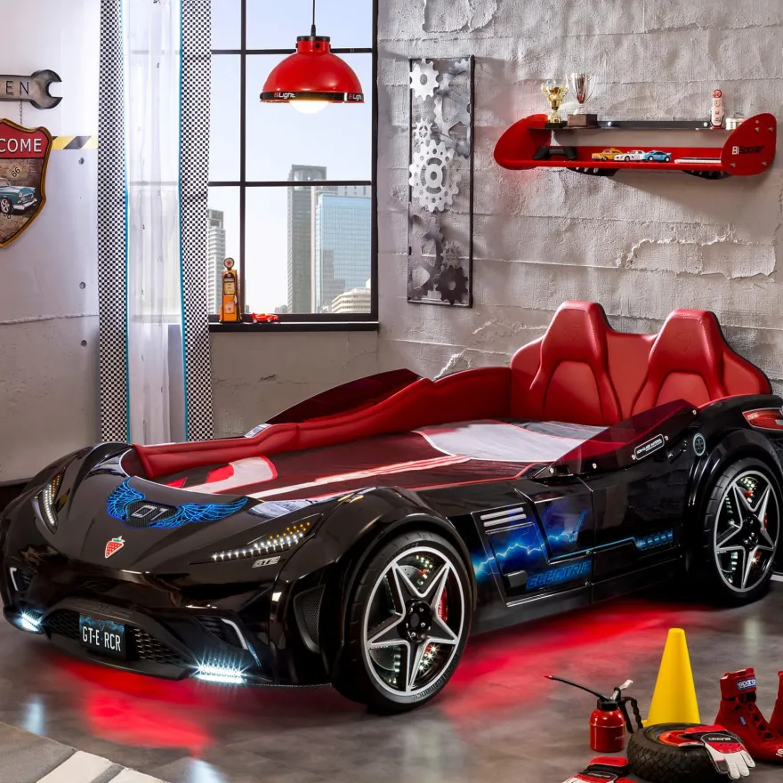 Cilek Autobett GTE Schwarz