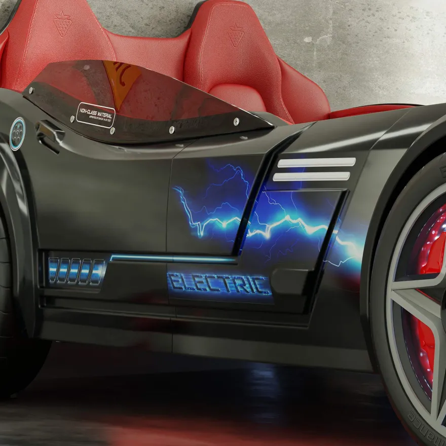 Cilek Autobett GTE Schwarz
