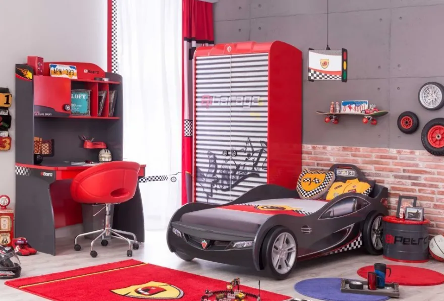 Cilek COUPE Autobett rot, 90x190 cm