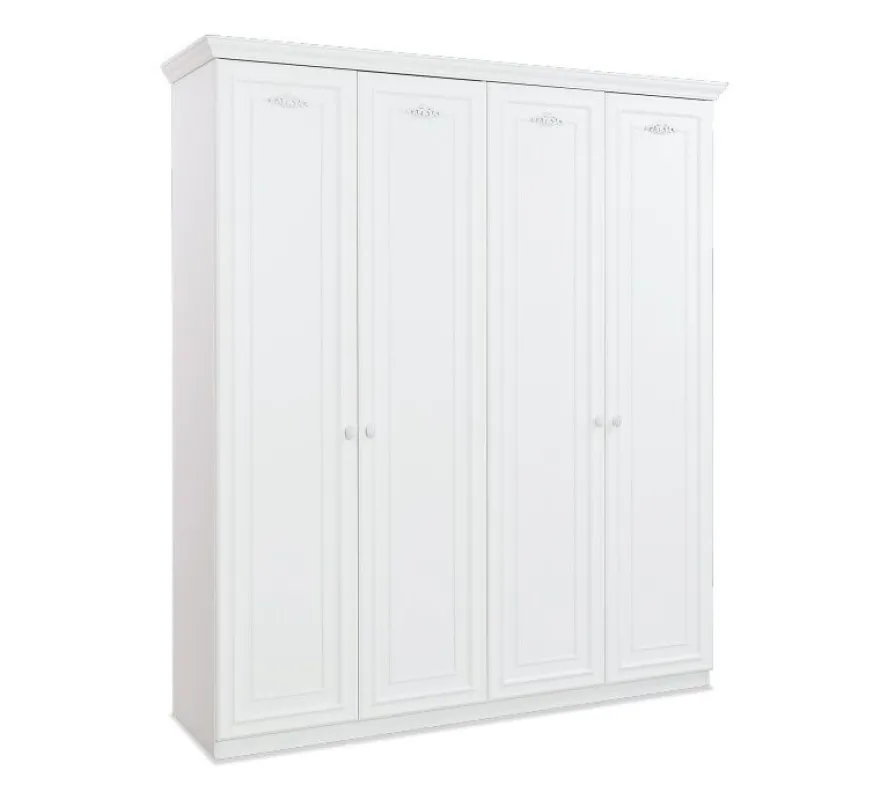 Cilek Romantica Kleiderschrank, 4-türig