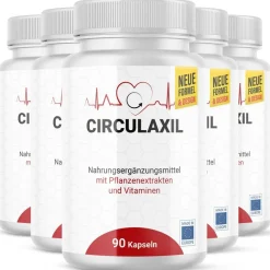 Circulaxil Kapseln - geeignet für Männer und Frauen | 90 Kapseln Inhalt