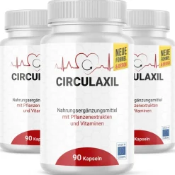 Circulaxil Kapseln - geeignet für Männer und Frauen | 90 Kapseln Inhalt