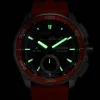 Citizen Promaster Eco-Drive Solar-Herrenuhr Wave Tracker Orange JV3000-13E