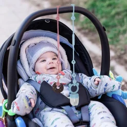 CLDY Baby Spielzeug Halterung 4 Stück, BPA-frei Silikon, verstellbar für