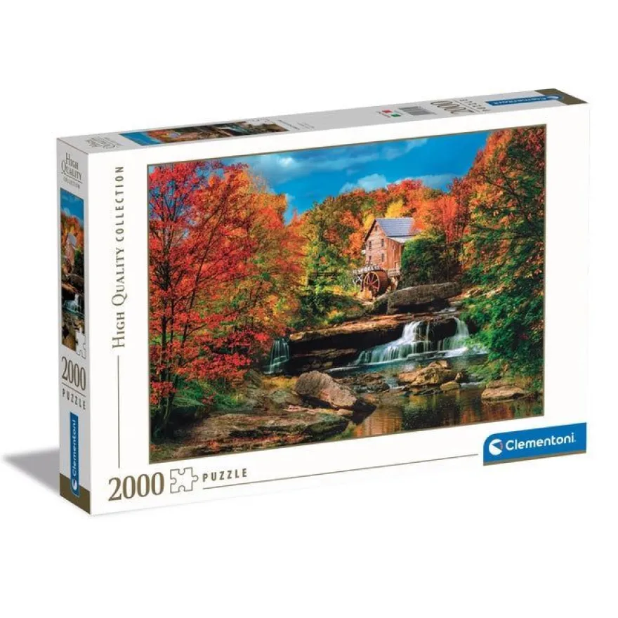 Clementoni 32574 Glade Creek Grist Mill - 2000 Teile Puzzle High Quality Collection