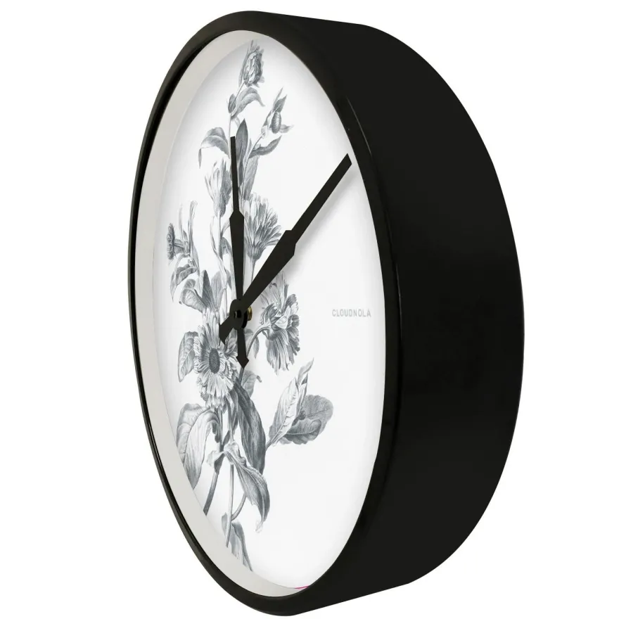 Cloudnola Wanduhr Flower Pierre François Legrand Ringelblume SKU0164