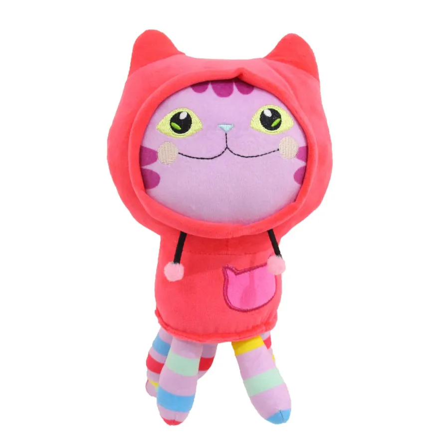 25cm Puppe Gabby's Dollhouse DJ Catnip Plüschtier Spielzeug Kinder Geschenk
