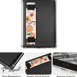 CoBak Hülle für 6 Zoll E-Book Reader (2024/2022) - Transparent, Leicht