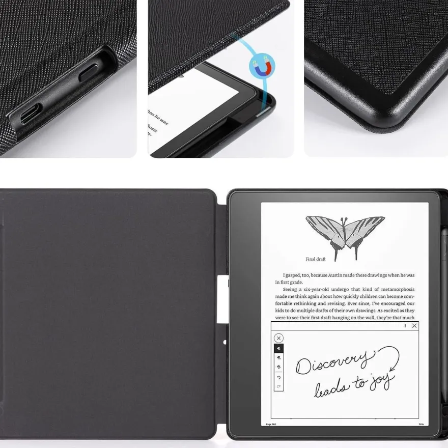 CoBak Kindle Scribe Hülle 10,2 Zoll Schwarz