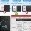 CoBak Schutzhülle für Kindle 11. Generation (6 Zoll, 2022-2024), Schwarz