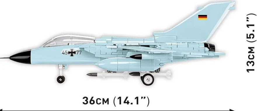 COBI 5853 Armed Forces Panavia Tornado IDS dt. Luftwaffe Jagdflugzeug