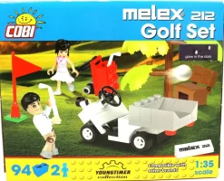COBI Auto / Cars Bausatz SET 24554 Melex 212 Golf Set mit 2 Figuren