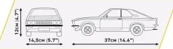 COBI 24338 Opel Manta A 1970 - Executive Edition Maßstab 1:12 Klemmbaustein Set