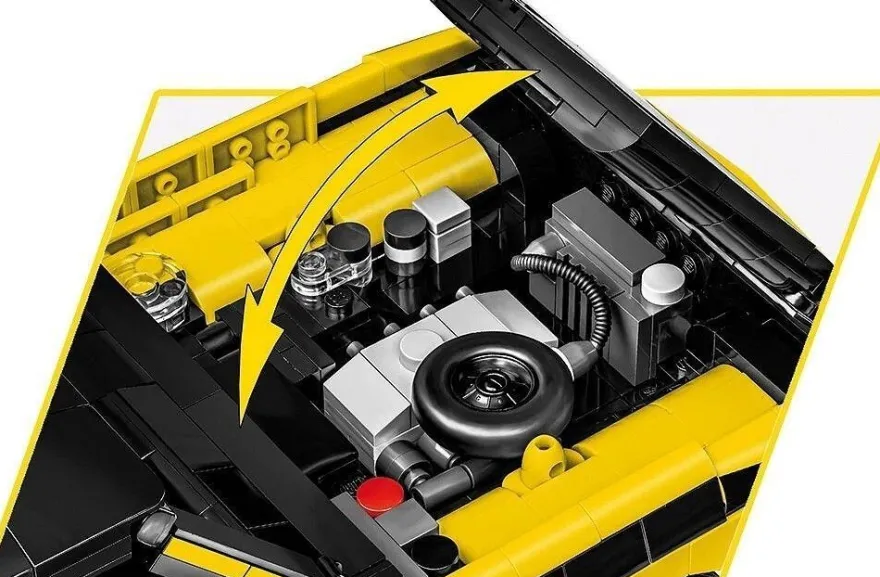 COBI 24338 Opel Manta A 1970 - Executive Edition Maßstab 1:12 Klemmbaustein Set
