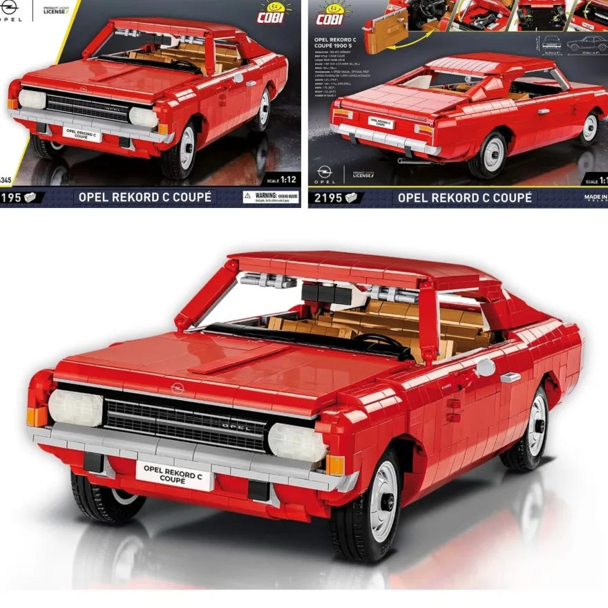 COBI 24345 Opel Rekord C Coupe (1:12)