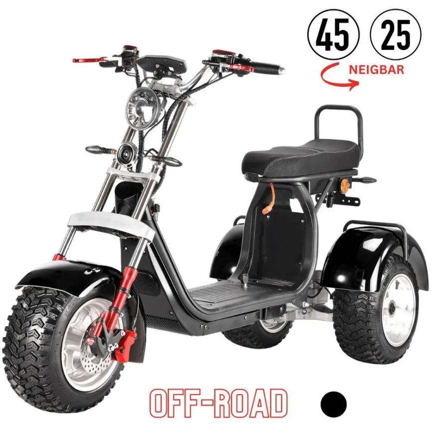 COCO BIKE CP-7 CROSS Elektro-trike 25-45 KM/H
