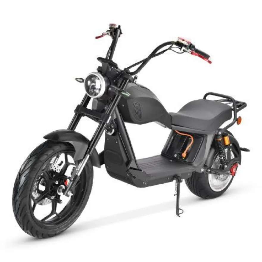 COCO BIKE CP-6.0 Elektro Scooter 2000W 60V 20AH 45KM/ H - Schwarz