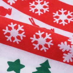 Codkkre Kinder Weihnachts Schlafanzug Langarm Baumwolle Pyjama Set 2-12 Jahre