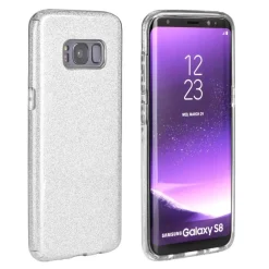 cofi1453 Forcell Shining Silikon Hülle Cover Bumper Zubehör kompatibel mit Samsung