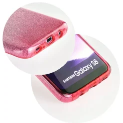 cofi1453 Forcell Shining Silikon Hülle Cover Bumper Zubehör kompatibel mit Samsung