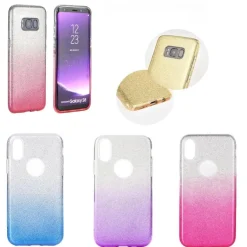 cofi1453 Forcell Shining Silikon Hülle Cover Bumper Zubehör kompatibel mit Samsung