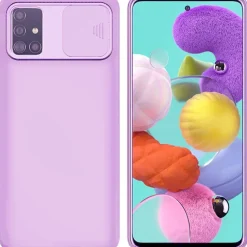 cofi1453® 360 Grad Schutz CamShield Silikon Cover Case Slim Handyhülle Schutzhülle