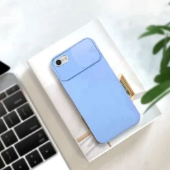 cofi1453® 360 Grad Schutz CamShield Silikon Cover Case Slim Handyhülle Schutzhülle