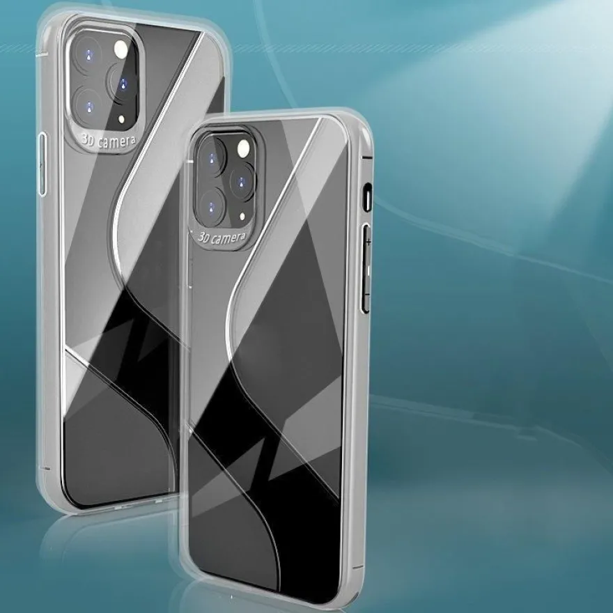 cofi1453® S-Line Hülle Bumper kompatibel mit Samsung GALAXY A51 (A515F) Silikonhül