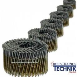 16° Coilnägel 3,1x90mm glatt verzinkt drahtmagaziniert für Coilnagler Prebena BeA Bos