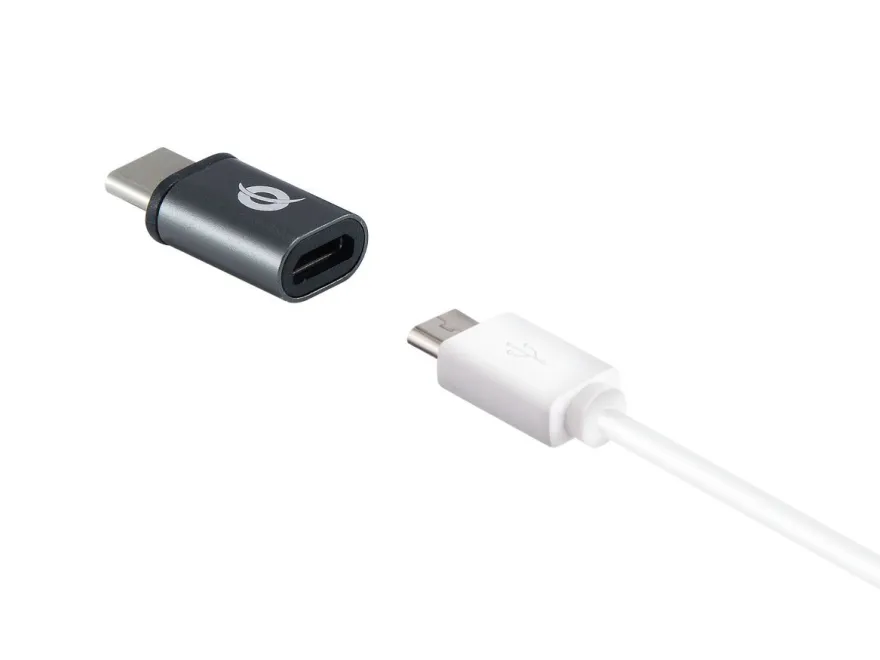 Conceptronic DONN USB-C to Micro USB OTG Adapter 3-Pack