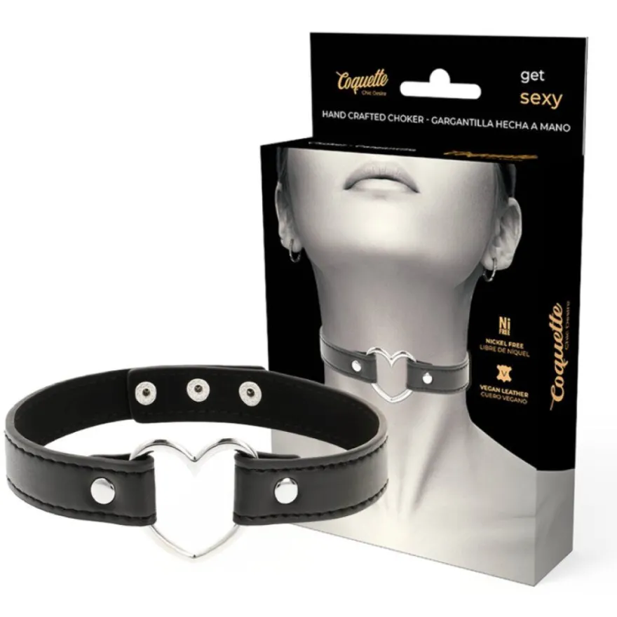 Coquette CHIC DESIRE HAND Crafted CHOKER HEART