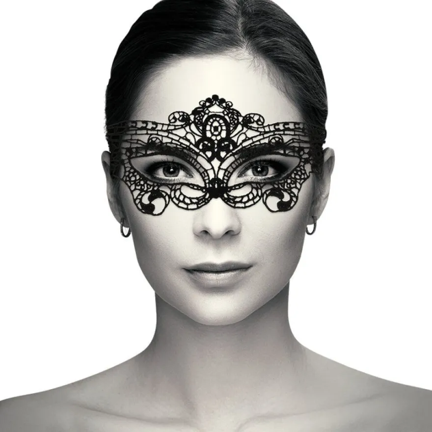 Coquette CHIC DESIRE LACE MASK BLACK