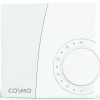 Cosmo elektronischer Raumthermostat 230V Heizen Aufputz RAL9010