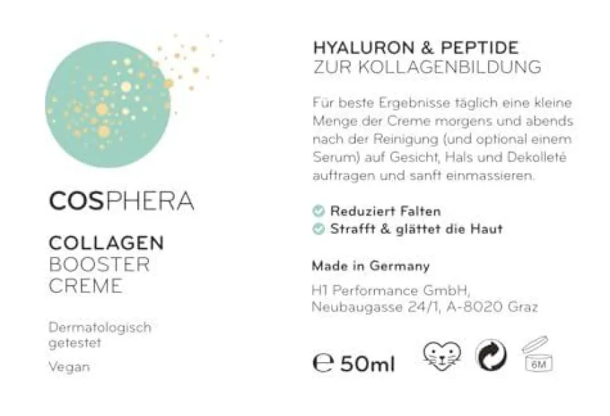 Cosphera Collagen Booster Creme – 50 ml