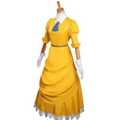 Cosplay Tarzan Jane Princess Gold Kleid Halloween Karneval Anzuge Frauen Madchen