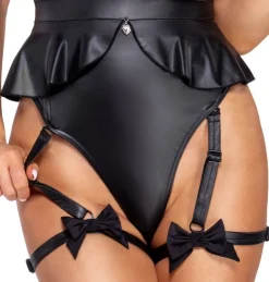 Cottelli Costumes Sexy Bunny-Kostüm - Schwarz, Größe