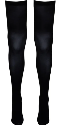 Cottelli Legwear Overknees Schwarz L/XL