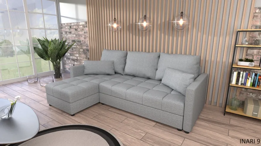 Couchgarnitur Sofa Sofagarnitur BELA L mit Schlaffunktion Wohnlandschaft NEU