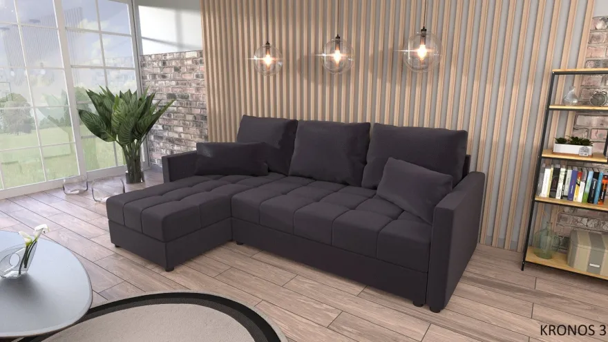 Couchgarnitur Sofa Sofagarnitur BELA L mit Schlaffunktion Wohnlandschaft NEU