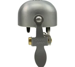 Crane Bell Co. E-NE ene Klingel Glocke Retro Design Horn Bell silber