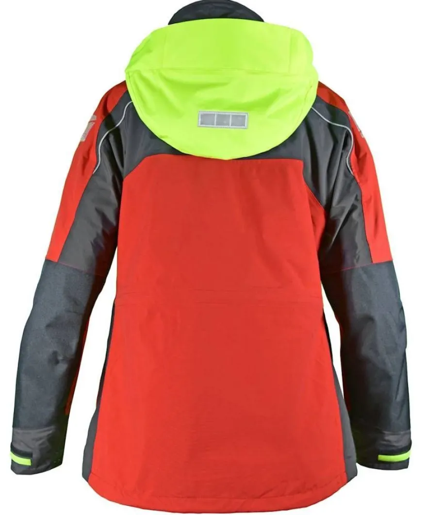 Crazy4Sailing C4S Damen Hochsee Segeljacke Bergen Ladie Offshore Rot