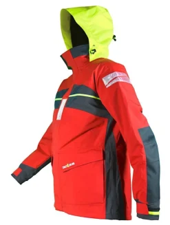 Crazy4Sailing C4S Damen Hochsee Segeljacke Bergen Ladie Offshore Rot