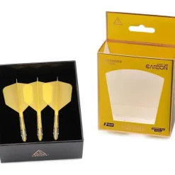 Cuesoul ROST T19 Carbon Integrierter Dartschaft & Flight Big Wing-Form, 3er-Set