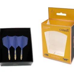 Cuesoul ROST T19 Carbon Integrierter Dartschaft & Flight Big Wing-Form, 3er-Set