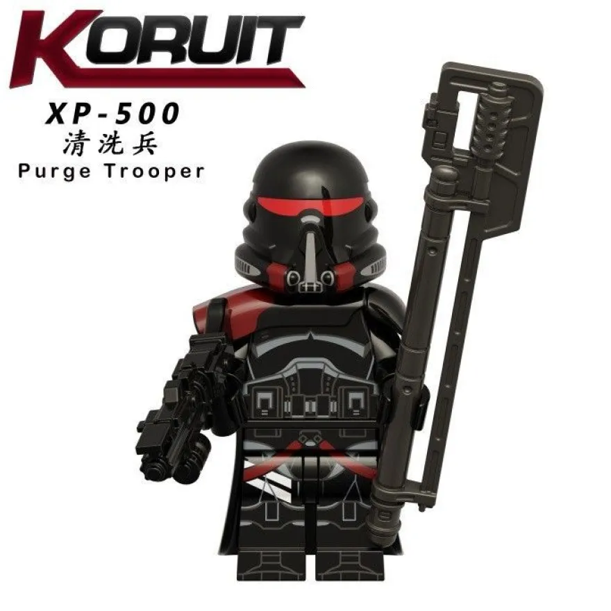 Custom Lego 5. Bruder Schwestern Inquisitoren Stormtrooper Minifiguren Star Wars 6