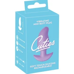 Cuties Vibrating Plug Purple