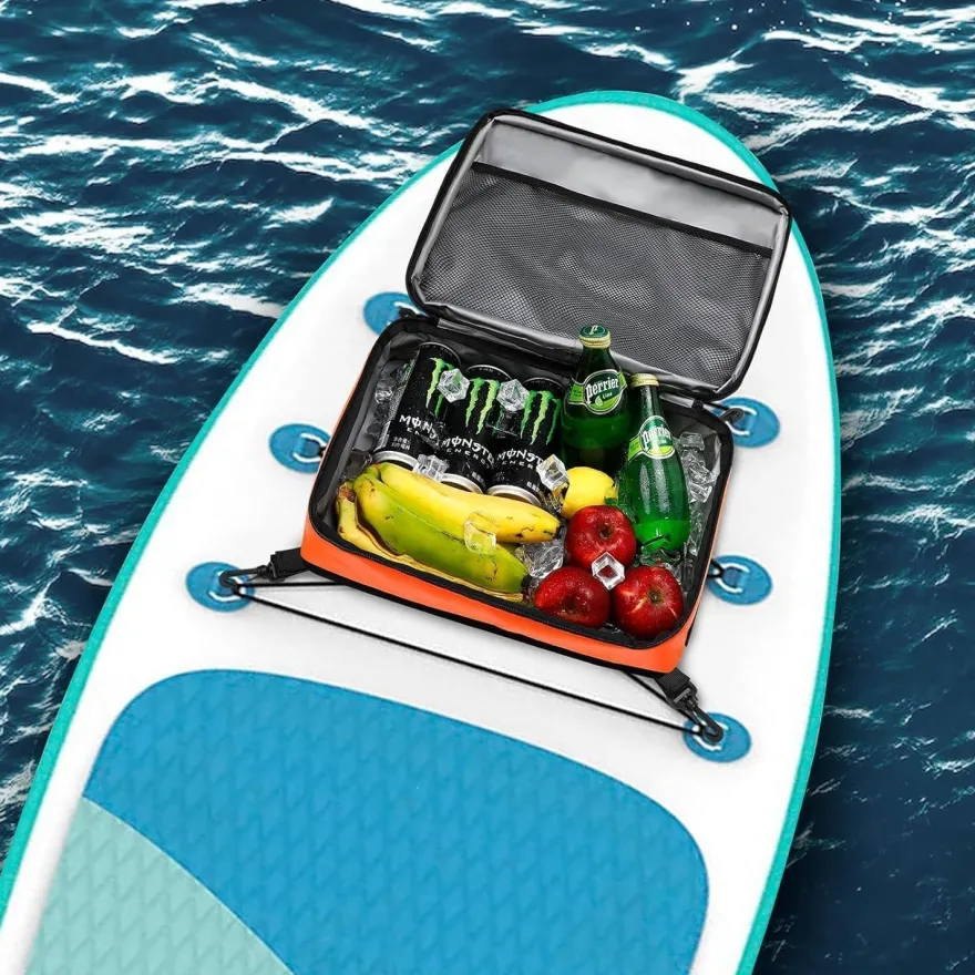 Cyureay Paddle Board Kühltasche, wasserdichte Surf Sup Deck Tasche, isoliert