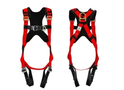 Dachdecker SET Premium Auffanggurt 2P + 10m Seil inkl Seilbremse Falldämpfer